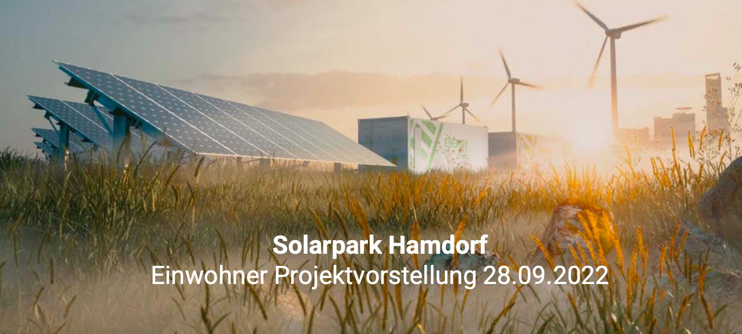 AKTUELLES Gemeinde Hamdorf